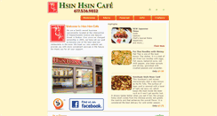 Desktop Screenshot of hsinhsincafe.com